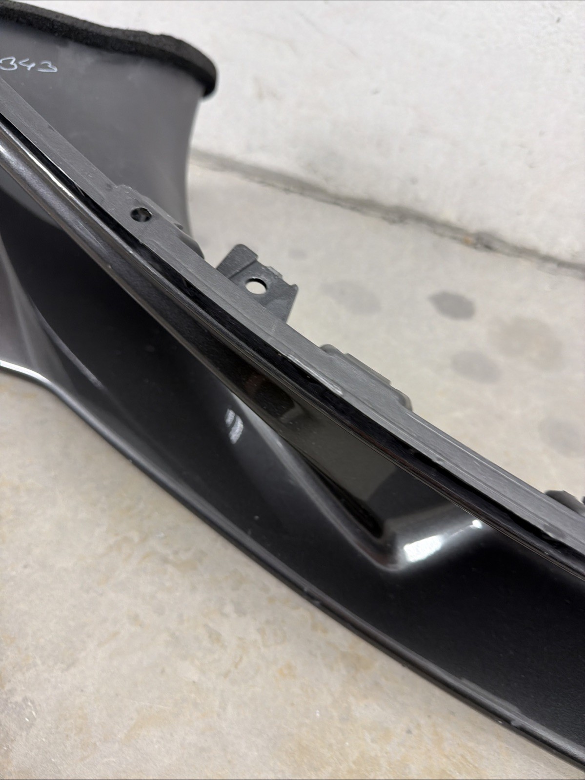 OEM Mclaren 720s Front Bumper Splitter Spoiler Lip Complete **Chip** Non Carbon