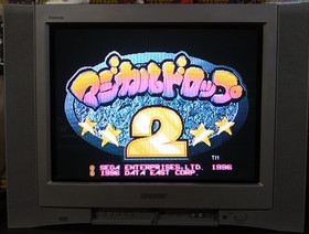 Sega Saturn Magical Drop 2 Japanese Import Game W/ Spine & Inserts