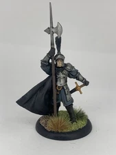 Lion Knight with Halberd Painted Fantasy Miniature