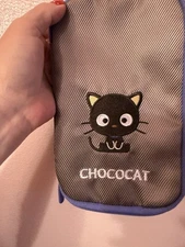 Sanrio Chococat Zipper Makeup Bag Pouch for Travel Cosmetics Storage