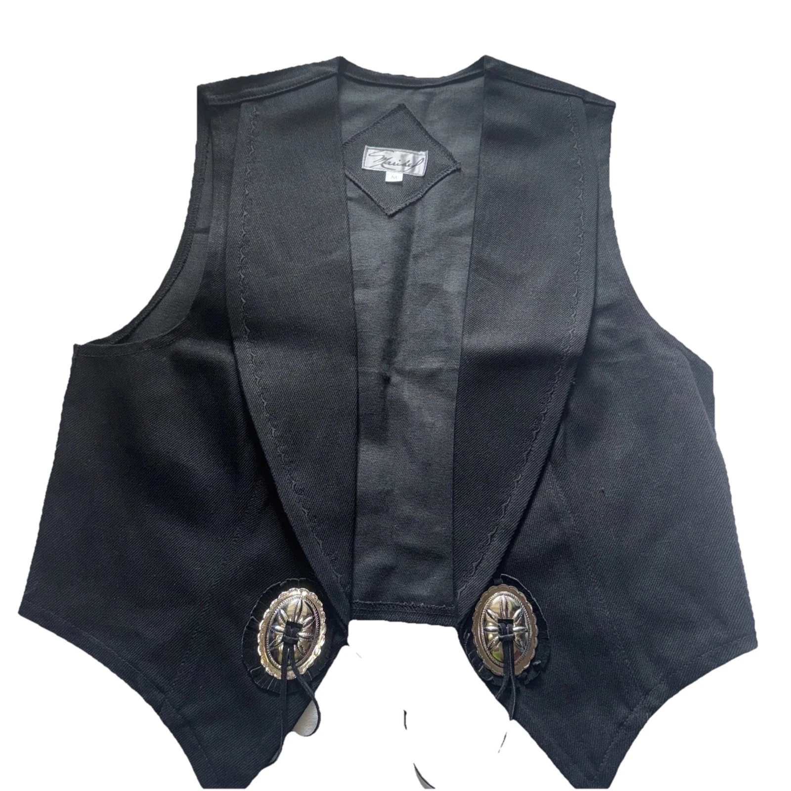 Vintage Maribel Western Country Vest Unisex Medium
