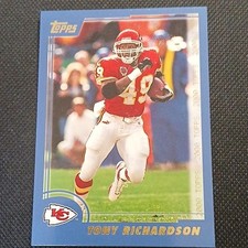 Topps NFL Card Lot 3 - Richardson Holmes Harrison