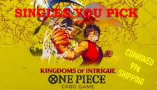 One Piece Kingdoms of Intrigue Pack Fresh English SINGLES