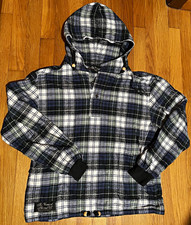 The Vermont Flannel Co Campbell Plaid Hooded ...