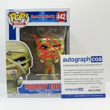 Steve Harris AUTOGRAPH Iron Maiden - Mummy Eddie 442 Signed Funko Pop ACOA