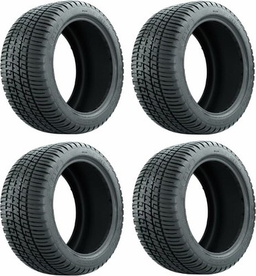 (4) GTW Fusion 18'' Golf Cart Street Tires 205/30-12 Street/Course Tire 4-Ply