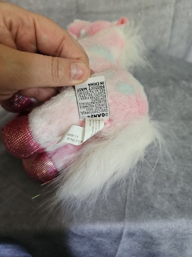 Ganz Webkinz Pink Pony HM117 Plush Stuffed Animal no code - Picture 10 of 11