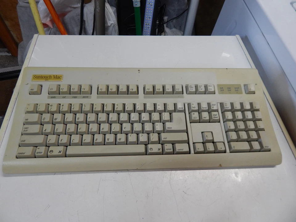 RARE Apple Mac Mackintosh Misprint Collectable SIIG Suntouch MAK-105 Keyboard - Image 3 of 4