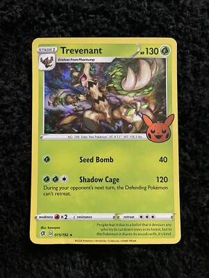 trevenant pokemon card value halloween Amazon.com: Trevenant 012/197 - Obsidian Flames main image 1