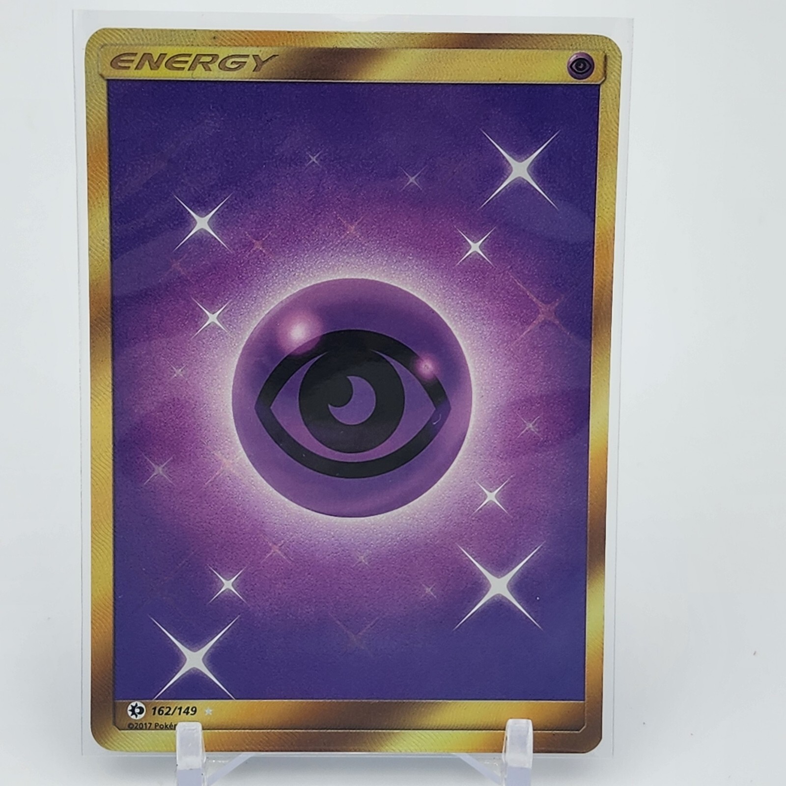 Psychic Energy - 162/149 - Secret Rare - Sun & Moon Base - Pokemon Card - NM/M
