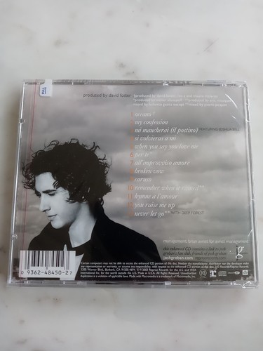 Josh Groban Closer CD NEW Sealed - Foto 2 di 3