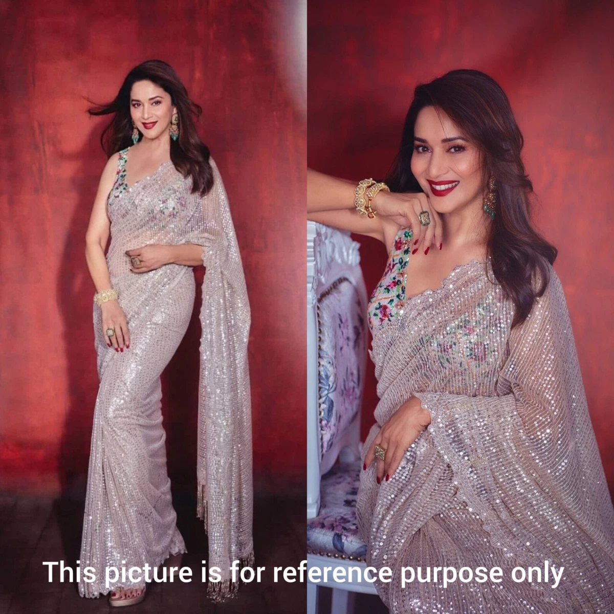 Sequin store saree blouse