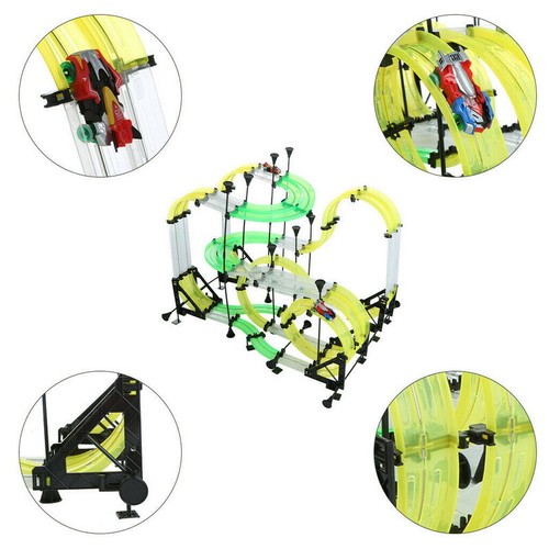 Autoflier AF669 Dual Track Competition Infrarot RC Cars mit 65 Stück Spur TY05 - Bild 10 von 10