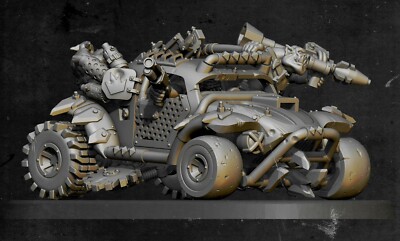 Wargames kompatibel - Ork Käfer Buggy, Bollwerk