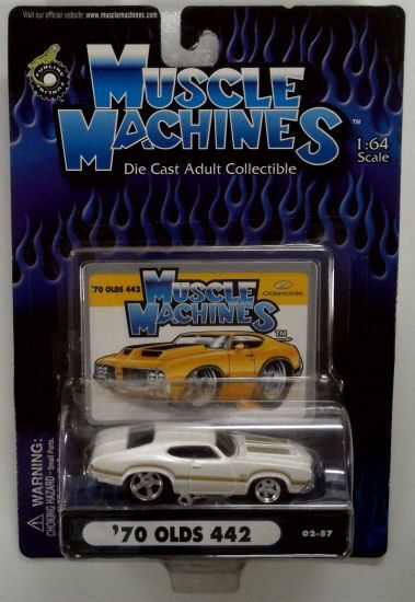 Muscle Machines '70 OLDS™ 442™オールズモビル Muscle Machines '70 Olds 442 #02-57 1:64 | eBay