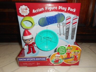Elf on the Shelf Scout Elf Action Figure Set Snow Sports Edition -  NIB