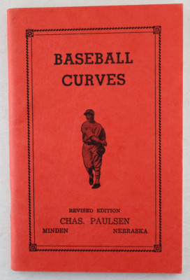 1936 Baseball Pitching Manual Curve Balls Illustrated. 90 pages