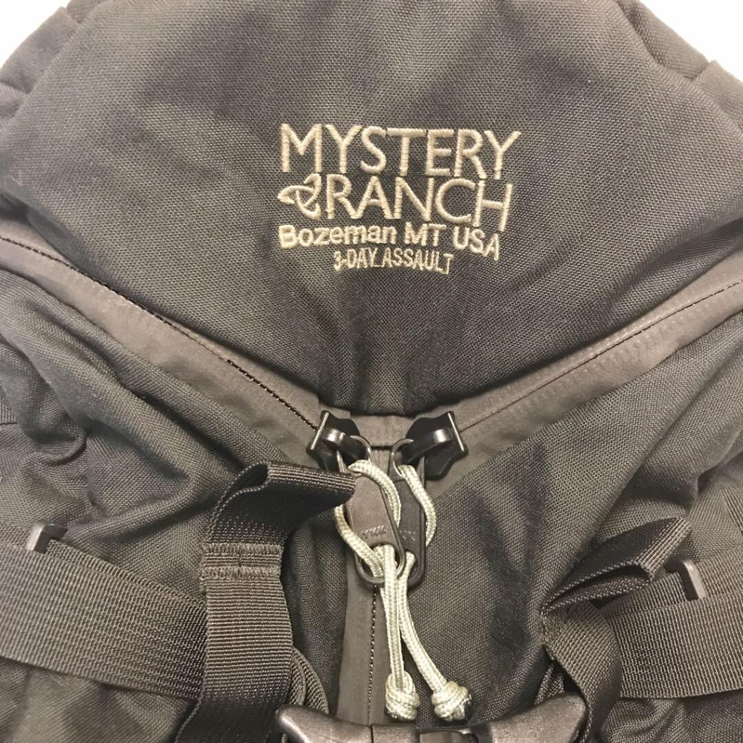 Made In USA MYSTERY RANCH 3DAY ASSAULT Size M 33L Black Made In USA MYSTERY RANCH 3DAY ASSAULT Size M 33L Black
