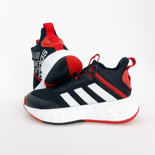 Adidas Lightmotion Adiwear Negro Rojo Blanco Zapatos Tenis Niños Talla 11K - Imagen 5 de 9