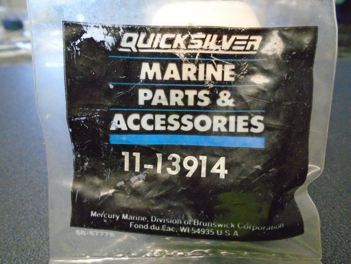 NOS OEM MERCURY MERCRUISER QUICKSILVER NUT 11-13914 B0133-21 | eBay