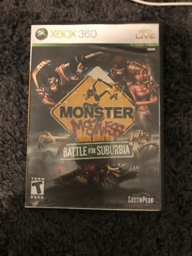 monster madness battle for suburbia xbox 360 - Afbeelding 1 van 2