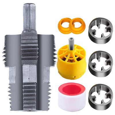 Electric Drill Compatible Threader Kit PPR Water Pipe PVC Plastic Pipe Manual In