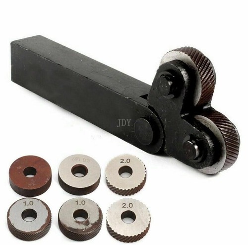 7Pcs Rad Rändel Werkzeug Set Pitch Rändelrad Set Drehbank Schneider Set - Bild 2 von 6