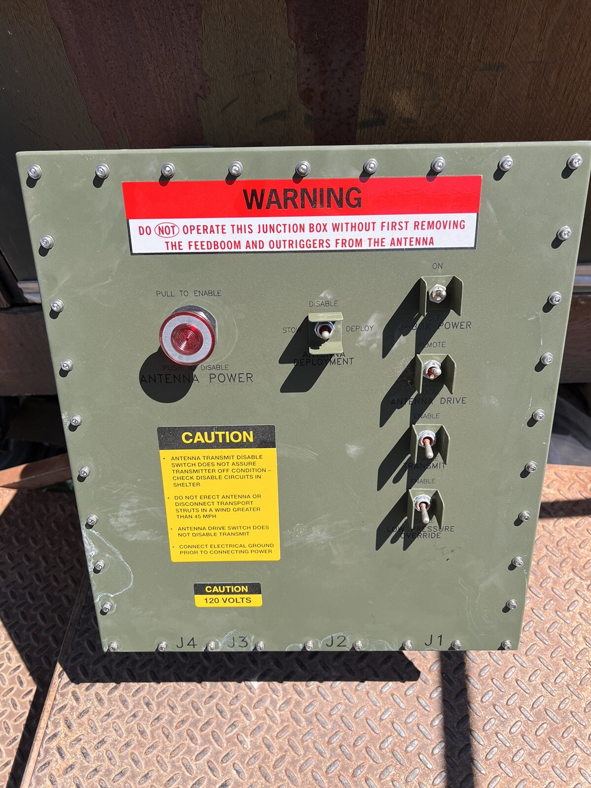 NOS HARRIS ANTENNA PEDESTAL JUNCTION BOX LAMDA ASSY 3146999101 eBay