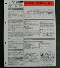 Revue technique Peugeot 605
