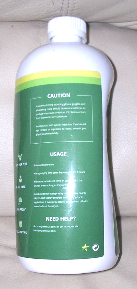 NEW Green Grass Paint Pet Safe Quick Drying Spray On Dog Pee Spot