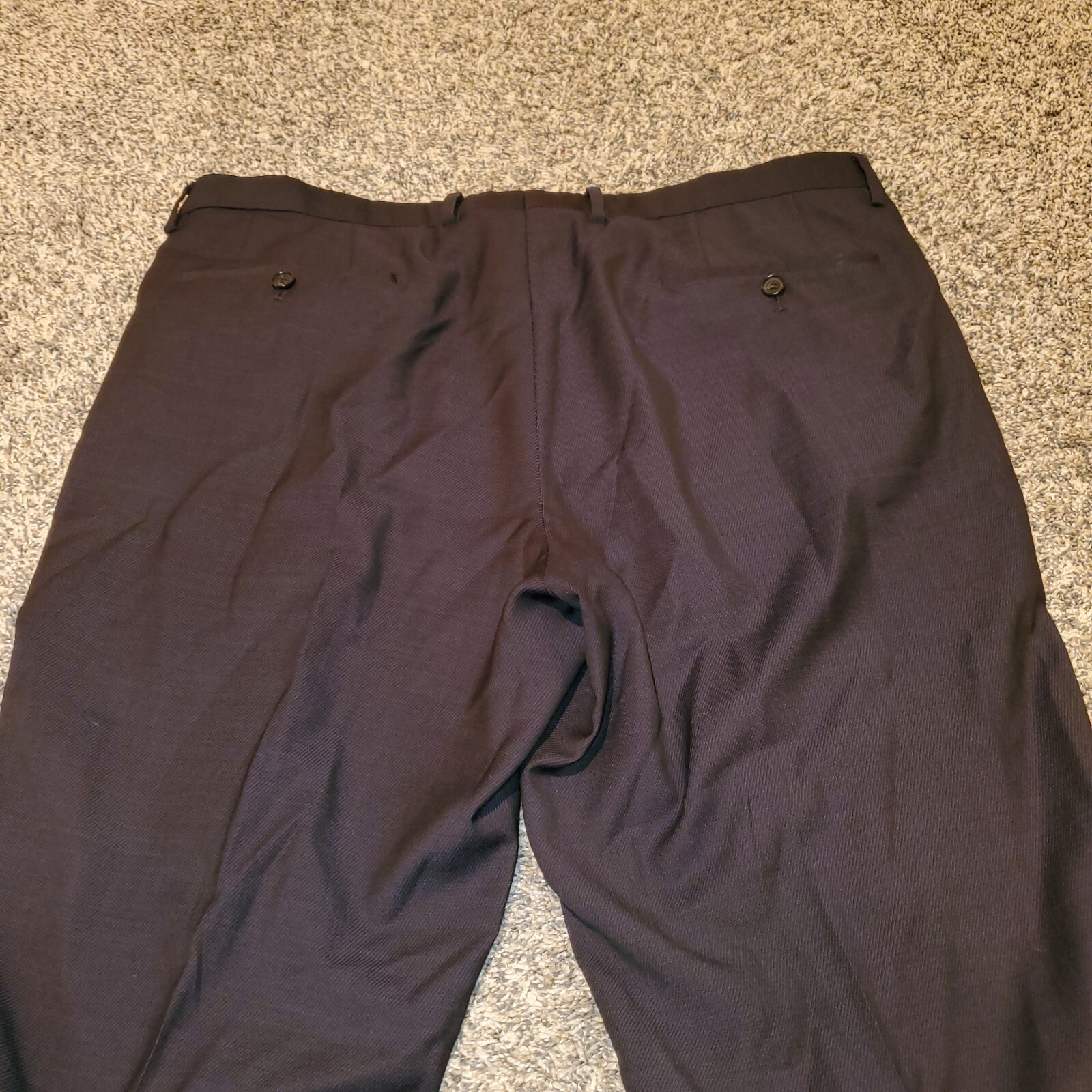 Hugo Boss Navy Blue Dress Pants 38x30 thumbnail 3