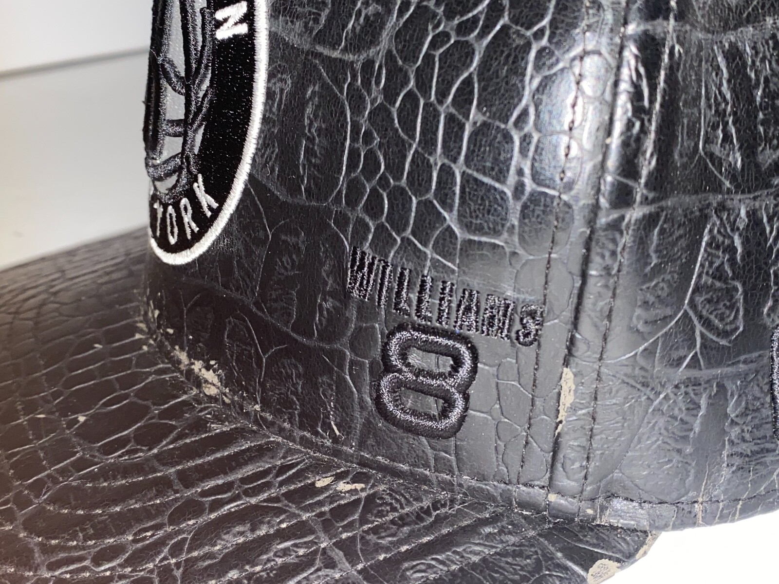 Brooklyn Nets Leather Python New Era Strapback Ha… - image 5