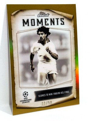22-23 Topps Finest RIJKAARD 直筆サイン 世界100枚 2022-23 Topps Finest UCL Finest Moments AC Milan Frank Rijkaard