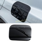For 2025 Toyota Camry Car Fuel Tank Cap Cover Trims Accessories Glossy Black ABS