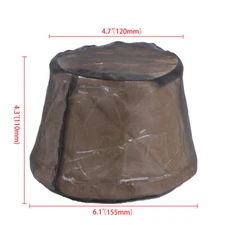 Black Universal Water Guard Cold Air Intake Pre-Filter Cone Filter Sock Cover