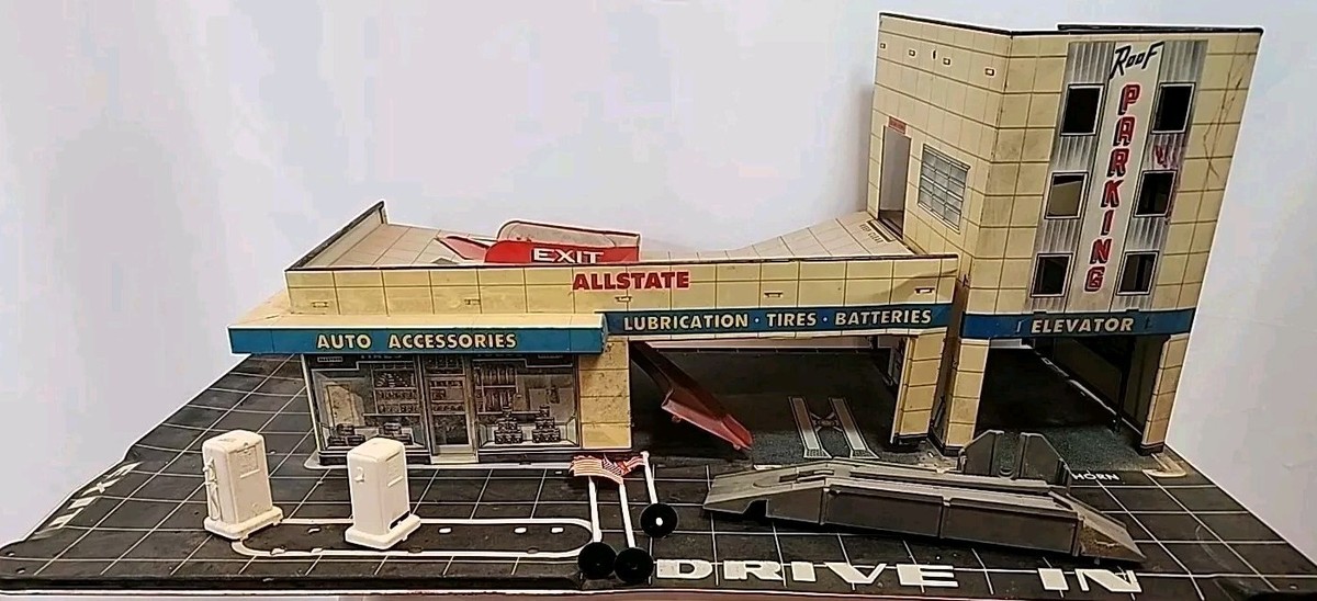 SEARS　AUTOMATIC TOLL GATE　TIN TOY　ブリキ SEARS AUTOMATIC TOLL GATE TIN TOY ブリキ 【公式通販】