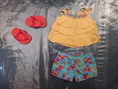 American Girl Puppe Sunny Isle Outfit, gebraucht, retired