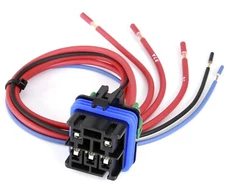 5-PIN ISO 280 Mini Weatherproof Relay Connector with 12" Relay Harnesses