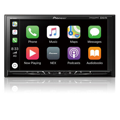 Pioneer DMH-1500NEX 2 DIN Media Player 7&#034; Bluetooth CarPlay Android Auto | eBay