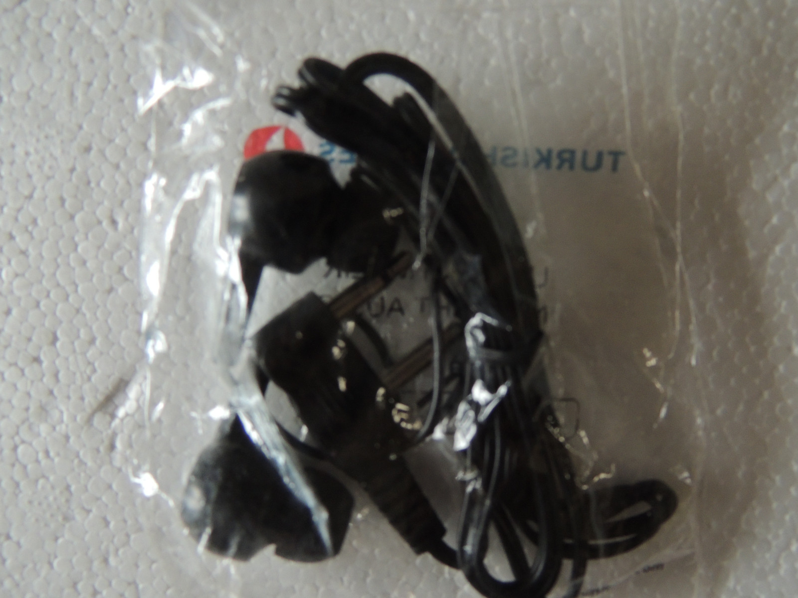 Turkish Airlines brand new sealed headphones double plug 2016 eBay