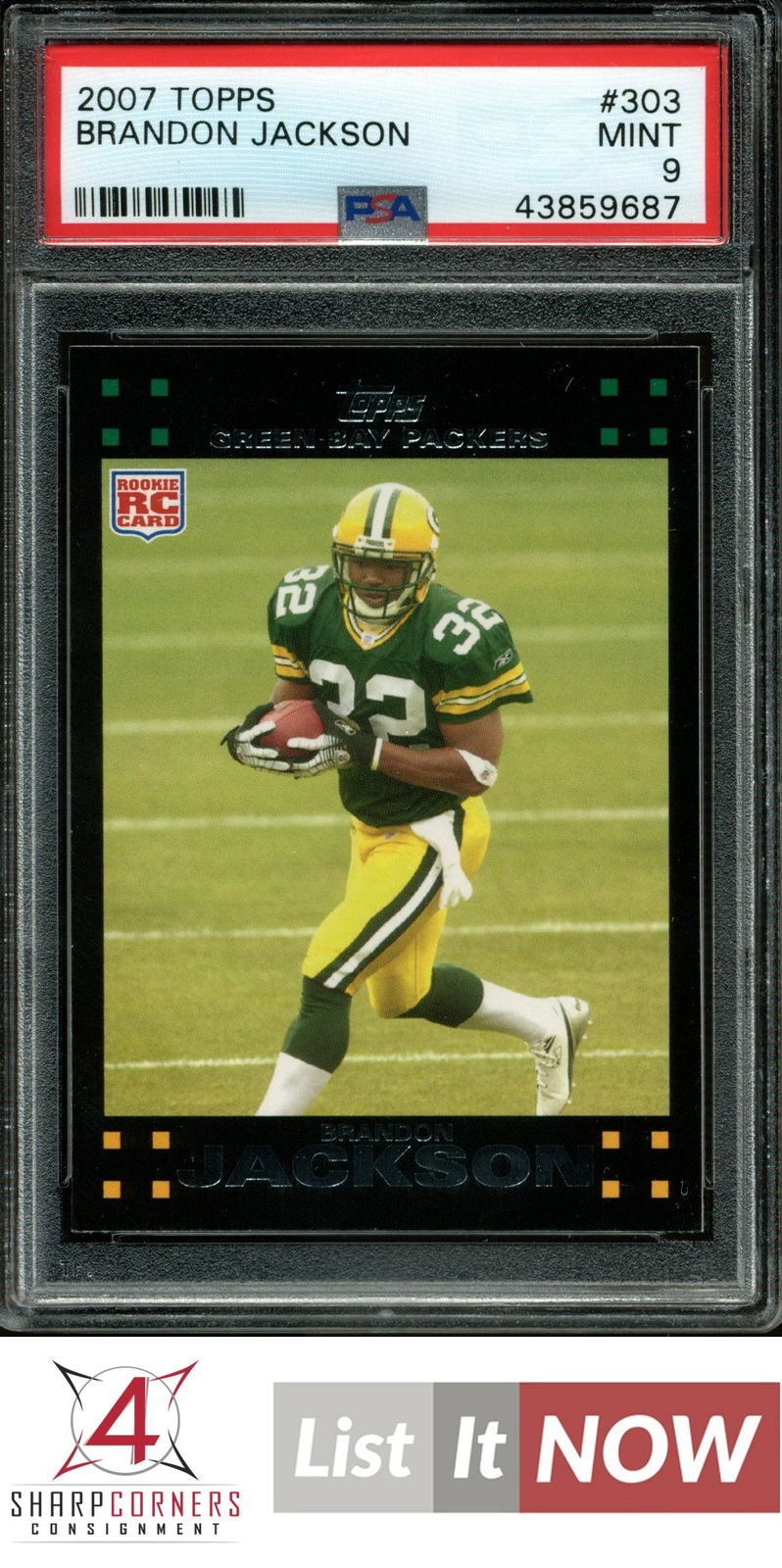 Brandon Jackson Topps #303 Base