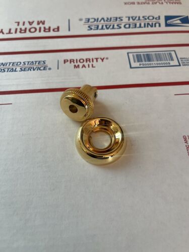 1964 Impala 24k Gold Plated Wiper Knob  And Bezel. - Picture 1 of 2