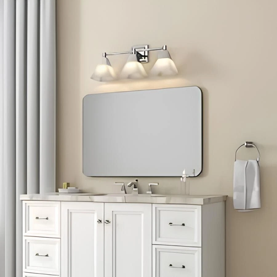 Aplique de pared cromado pulido de 3 luces 23688-BA03-SNL KOHLER Memorias Foto 4 de 4