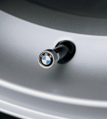BMW Roundel Logo Valve Stem Caps 36110421544