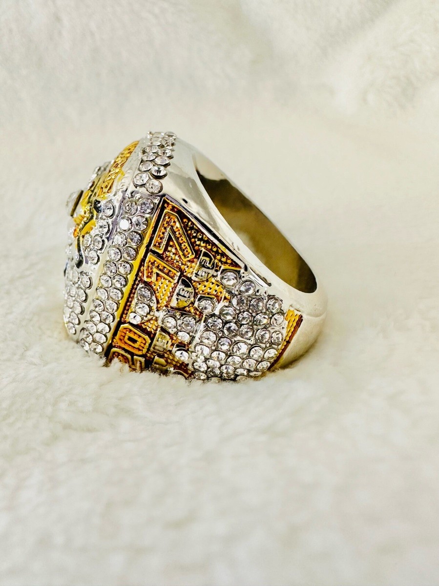 2017 Pittsburgh Penguins Stanley Cup 18k GP Championship Ring W