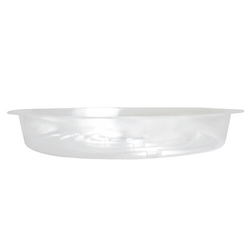 6'' Clear Thick Plastic Sturdy Heavy Duty Plant Flower Saucer Drip Trays 10Pcs