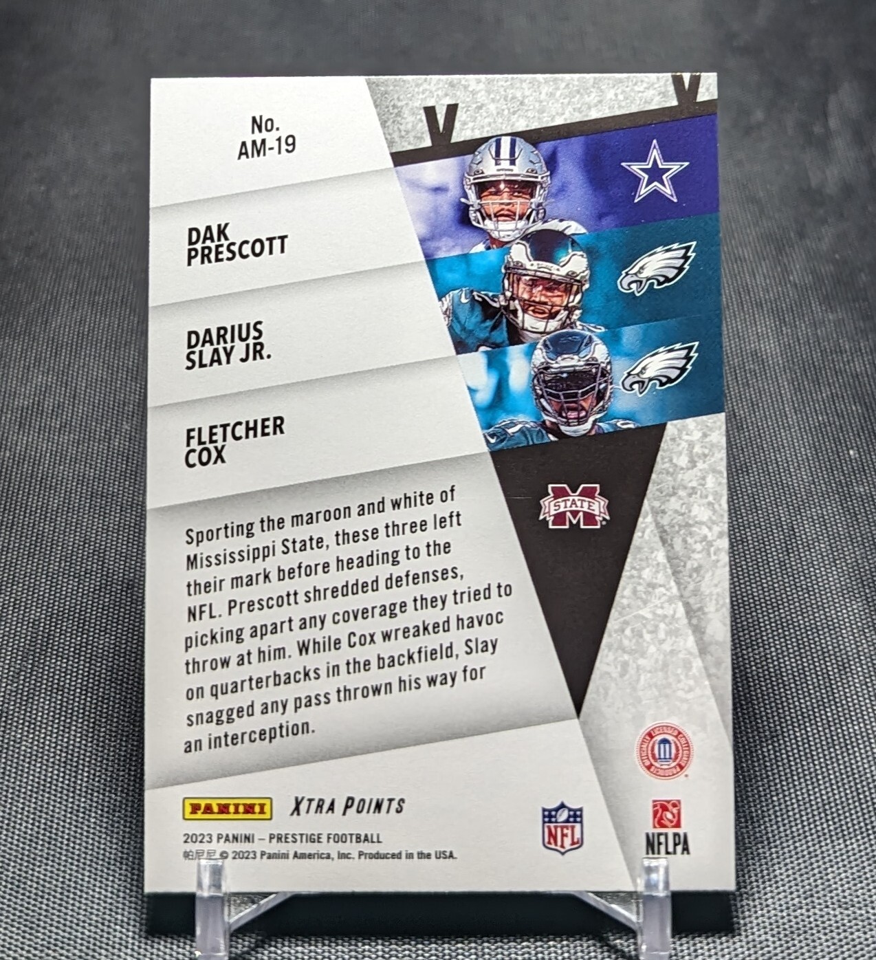 Dak Prescott/Darius Slay Jr./Fletcher Cox Alma Maters 2023 Prestige