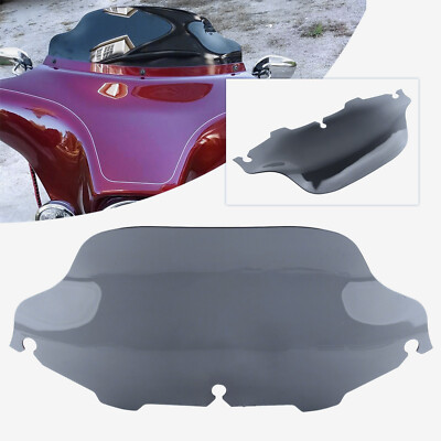 8'' Grau Windschutzscheibe für Harley Touring Electra Street Glide FLHT 1996-2013