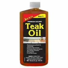 Starbrite Premium Golden Teak Oil Step 3 500ml
