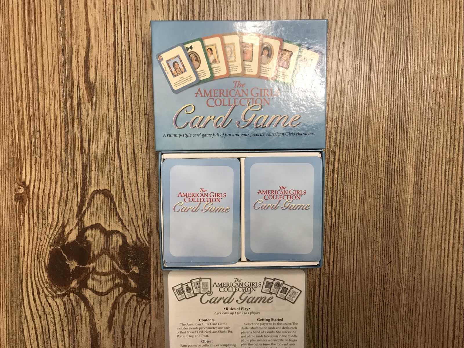 American Girls Collection Card Game pleasant Company Complete | eBay